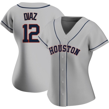 Aledmys Diaz Women's Authentic Houston Astros Gray Road 2020 Jersey