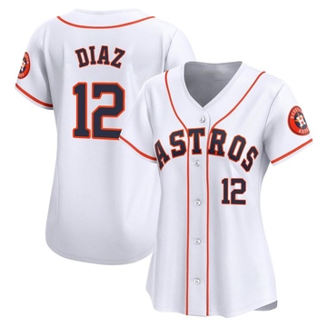 Aledmys Diaz Women's Limited Houston Astros White Home Jersey