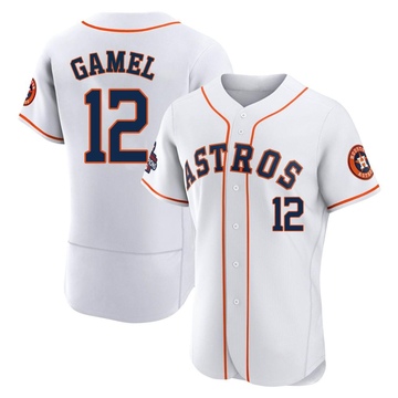 Ben Gamel Men's Authentic Houston Astros White 2022 World Series Champions Home Jersey