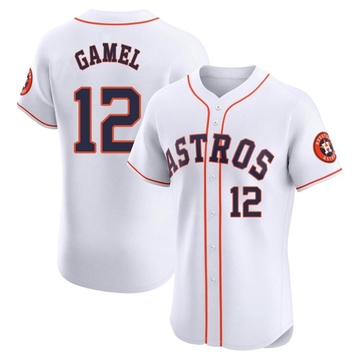 Ben Gamel Men's Elite Houston Astros White Home Jersey