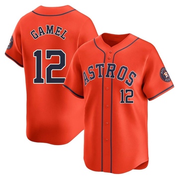 Ben Gamel Men's Limited Houston Astros Orange Alternate Jersey