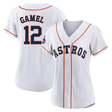 Ben Gamel Women's Authentic Houston Astros White 2022 World Series Champions Home Jersey