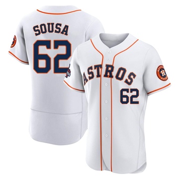 Bennett Sousa Men's Authentic Houston Astros White 2022 World Series Champions Home Jersey