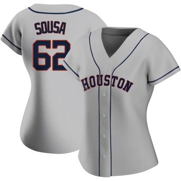 Bennett Sousa Women's Authentic Houston Astros Gray Road 2020 Jersey