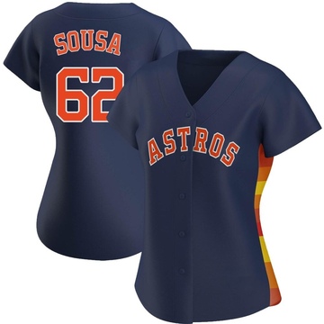 Bennett Sousa Women's Authentic Houston Astros Navy Alternate Jersey