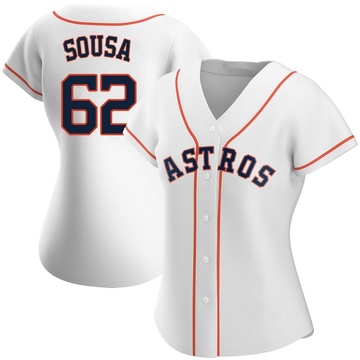 Bennett Sousa Women's Authentic Houston Astros White Home Jersey