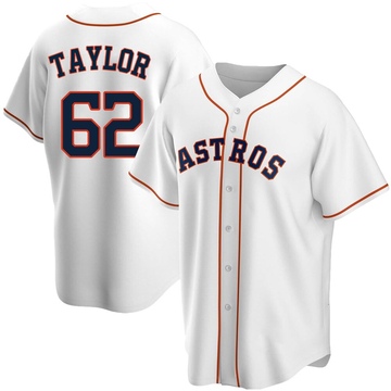 Blake Taylor Men's Replica Houston Astros White Home Jersey