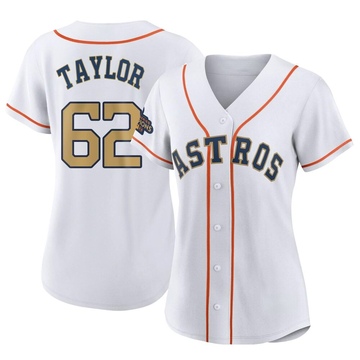 Blake Taylor Women's Replica Houston Astros Gold White 2023 Collection Jersey