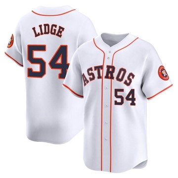 Brad Lidge Men's Limited Houston Astros White Home Jersey