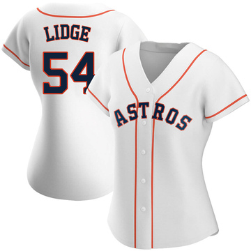 Brad Lidge Women's Authentic Houston Astros White Home Jersey