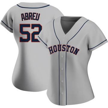 Bryan Abreu Women's Authentic Houston Astros Gray Road 2020 Jersey