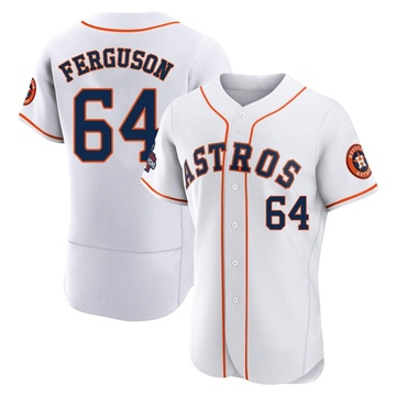 Caleb Ferguson Men's Authentic Houston Astros White 2022 World Series Champions Home Jersey