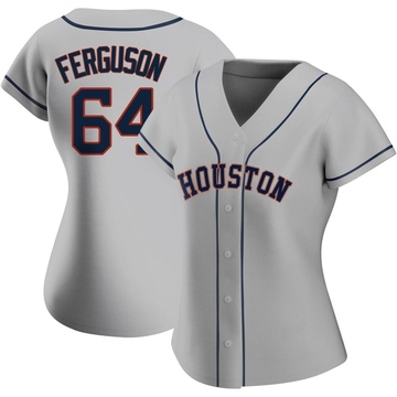 Caleb Ferguson Women's Authentic Houston Astros Gray Road 2020 Jersey