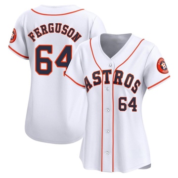 Caleb Ferguson Women's Limited Houston Astros White Home Jersey