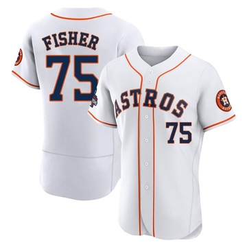 Cameron Fisher Men's Authentic Houston Astros White 2022 World Series Champions Home Jersey