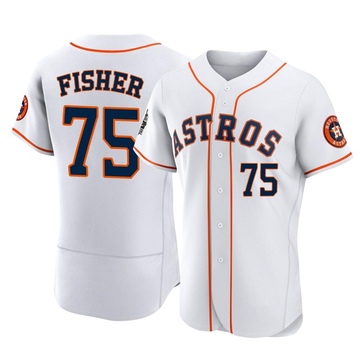 Cameron Fisher Men's Authentic Houston Astros White 2022 World Series Home Jersey