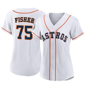 Cameron Fisher Women's Authentic Houston Astros White 2022 World Series Home Jersey