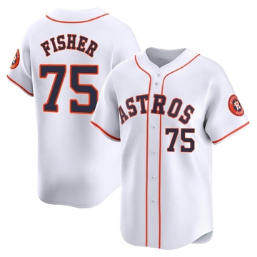 Cameron Fisher Youth Limited Houston Astros White Home Jersey