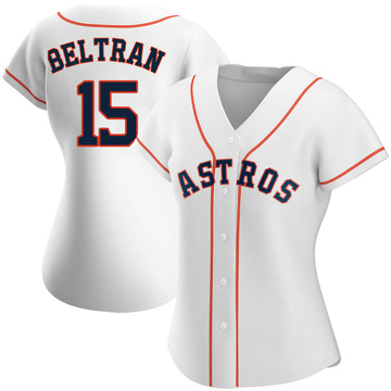 Carlos Beltran Women's Authentic Houston Astros White Home Jersey