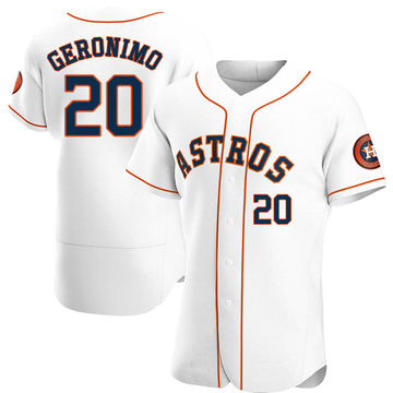 Cesar Geronimo Men's Authentic Houston Astros White Home Jersey