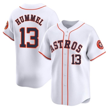 Cooper Hummel Men's Limited Houston Astros White Home Jersey