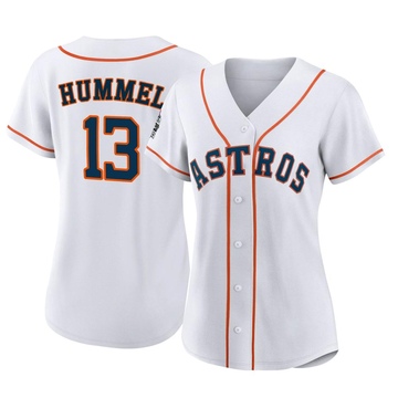 Cooper Hummel Women's Authentic Houston Astros White 2022 World Series Home Jersey