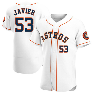 Cristian Javier Men's Authentic Houston Astros White Home Jersey