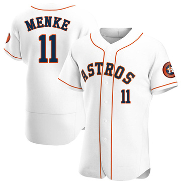 Denis Menke Men's Authentic Houston Astros White Home Jersey