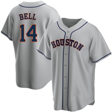 Derek Bell Youth Replica Houston Astros Gray Road Jersey