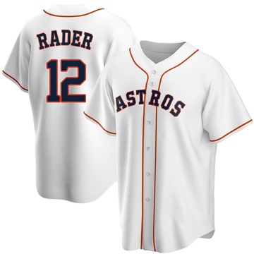 Doug Rader Men's Replica Houston Astros White Home Jersey