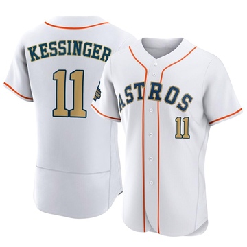 Grae Kessinger Men's Authentic Houston Astros Gold White 2023 Collection Jersey