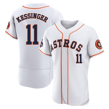 Grae Kessinger Men's Authentic Houston Astros White 2022 World Series Champions Home Jersey