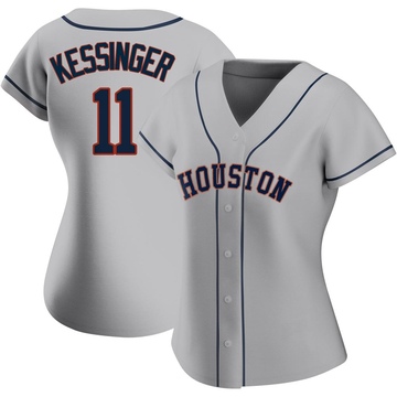 Grae Kessinger Women's Authentic Houston Astros Gray Road 2020 Jersey