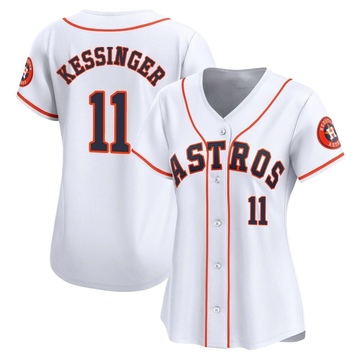 Grae Kessinger Women's Limited Houston Astros White Home Jersey