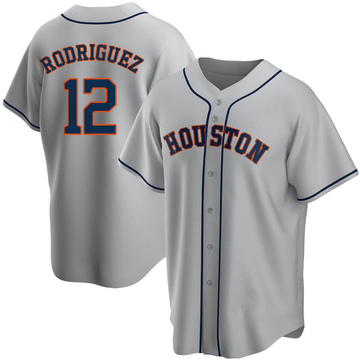 Ivan Rodriguez Youth Replica Houston Astros Gray Road Jersey