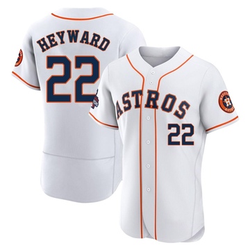 Jason Heyward Men's Authentic Houston Astros White 2022 World Series Champions Home Jersey