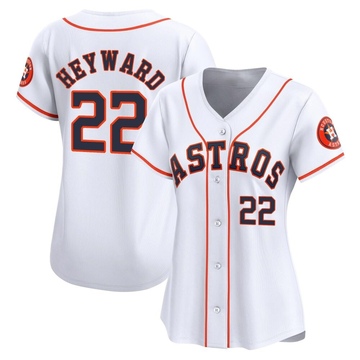 Jason Heyward Women's Limited Houston Astros White Home Jersey