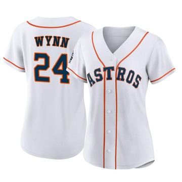 Jimmy Wynn Women's Authentic Houston Astros White 2022 World Series Home Jersey