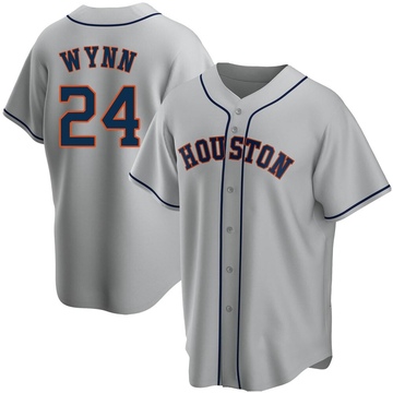 Jimmy Wynn Youth Replica Houston Astros Gray Road Jersey