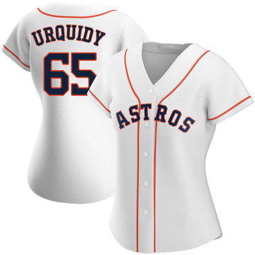 Jose Urquidy Women's Authentic Houston Astros White Home Jersey