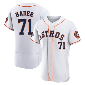 Josh Hader Men's Authentic Houston Astros White 2022 World Series Champions Home Jersey