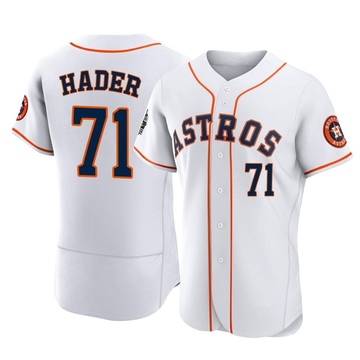 Josh Hader Men's Authentic Houston Astros White 2022 World Series Home Jersey