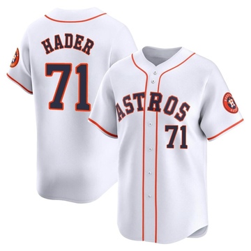 Josh Hader Youth Limited Houston Astros White Home Jersey