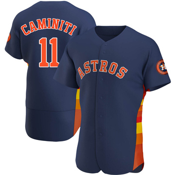 Ken Caminiti Men's Authentic Houston Astros Navy Alternate Jersey