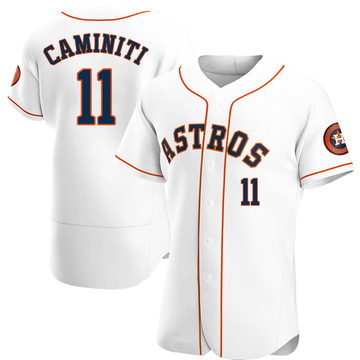 Ken Caminiti Men's Authentic Houston Astros White Home Jersey