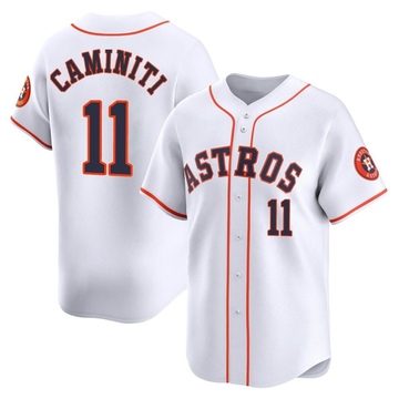 Ken Caminiti Youth Limited Houston Astros White Home Jersey