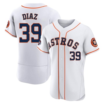 Miguel Diaz Men's Authentic Houston Astros White 2022 World Series Champions Home Jersey