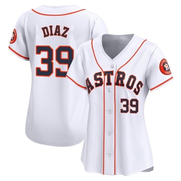 Miguel Diaz Women's Limited Houston Astros White Home Jersey