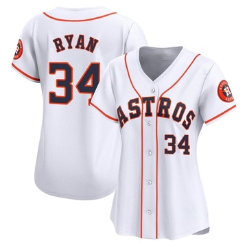 Nolan Ryan Women's Limited Houston Astros White Home Jersey