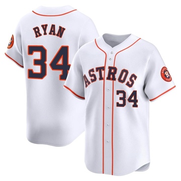 Nolan Ryan Youth Limited Houston Astros White Home Jersey